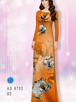 Vải áo dài hoa in 3D kiểu mới AD 9702 29 1597032555 785 Vai ao dai hoa in 3D kieu moi AD 9702