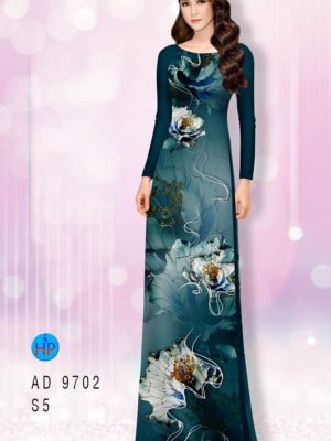 Vải áo dài hoa in 3D kiểu mới AD 9702 30 1597032555 97 Vai ao dai hoa in 3D kieu moi AD 9702
