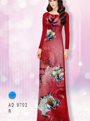 Vải áo dài hoa in 3D kiểu mới AD 9702 33 1597032556 350 Vai ao dai hoa in 3D kieu moi AD 9702