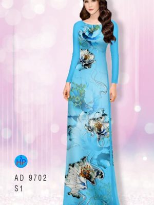 Vải áo dài hoa in 3D kiểu mới AD 9702 32 1597032556 373 Vai ao dai hoa in 3D kieu moi AD 9702