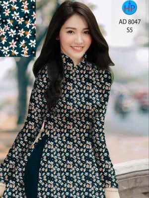Vải áo dài hoa nhí kiểu mới AD 8047 26 1597032767 632 Vai ao dai hoa nhi kieu moi AD 8047