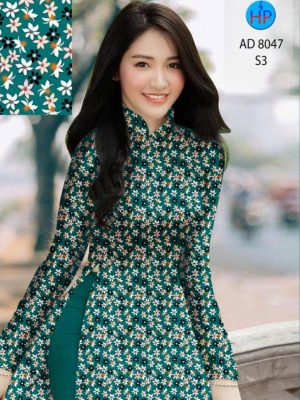Vải áo dài hoa nhí kiểu mới AD 8047 27 1597032767 692 Vai ao dai hoa nhi kieu moi AD 8047