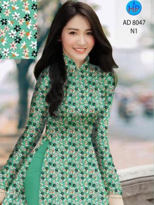 Vải áo dài hoa nhí kiểu mới AD 8047 28 1597032767 771 Vai ao dai hoa nhi kieu moi AD 8047