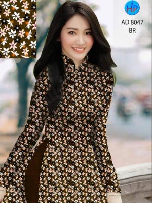 Vải áo dài hoa nhí kiểu mới AD 8047 30 1597032768 843 Vai ao dai hoa nhi kieu moi AD 8047