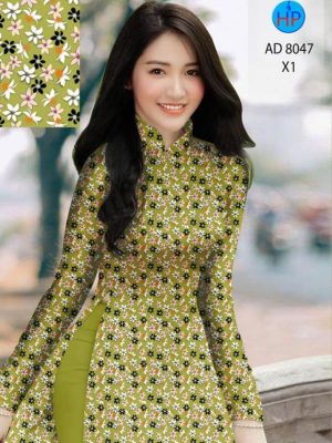 Vải áo dài hoa nhí kiểu mới AD 8047 33 1597032768 853 Vai ao dai hoa nhi kieu moi AD 8047