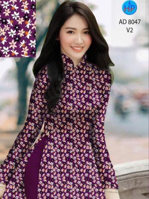 Vải áo dài hoa nhí kiểu mới AD 8047 34 1597032768 989 Vai ao dai hoa nhi kieu moi AD 8047