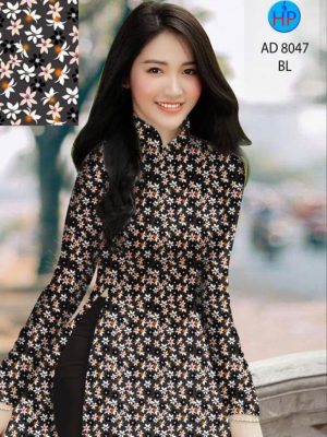 Vải áo dài hoa nhí kiểu mới AD 8047 37 1597032769 332 Vai ao dai hoa nhi kieu moi AD 8047