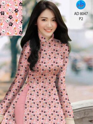 Vải áo dài hoa nhí kiểu mới AD 8047 35 1597032769 781 Vai ao dai hoa nhi kieu moi AD 8047