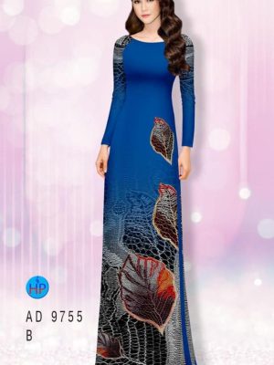 Vải áo dài hình lá thiết kế 2020 AD 9755 22 1597034579 203 Vai ao dai hinh la thiet ke 2020 AD 9755