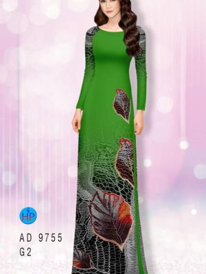 Vải áo dài hình lá thiết kế 2020 AD 9755 29 1597034580 513 Vai ao dai hinh la thiet ke 2020 AD 9755