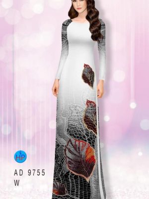 Vải áo dài hình lá thiết kế 2020 AD 9755 26 1597034580 853 Vai ao dai hinh la thiet ke 2020 AD 9755