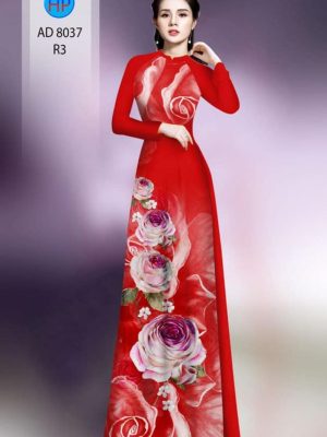 Vải áo dài hoa hồng mới ra AD 8037 35 1597034890 271 Vai ao dai hoa hong moi ra AD 8037