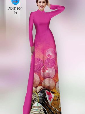 Vải áo dài hình nón lá thiết kế 2020 AD 8130 22 1597035075 598 Vai ao dai hinh non la thiet ke 2020 AD