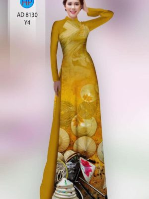 Vải áo dài hình nón lá thiết kế 2020 AD 8130 23 1597035075 912 Vai ao dai hinh non la thiet ke 2020 AD