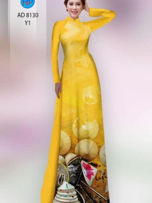 Vải áo dài hình nón lá thiết kế 2020 AD 8130 29 1597035076 209 Vai ao dai hinh non la thiet ke 2020 AD