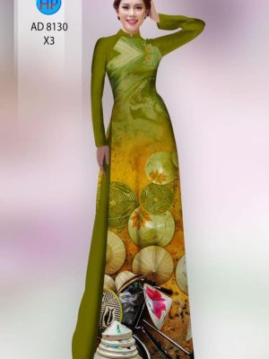 Vải áo dài hình nón lá thiết kế 2020 AD 8130 33 1597035077 461 Vai ao dai hinh non la thiet ke 2020 AD