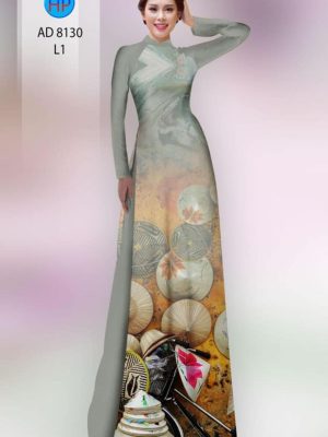 Vải áo dài hình nón lá thiết kế 2020 AD 8130 39 1597035077 670 Vai ao dai hinh non la thiet ke 2020 AD