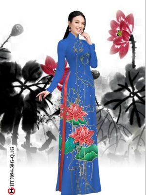 1597117983 160 Vai ao dai hoa sen kieu moi AD HT7094