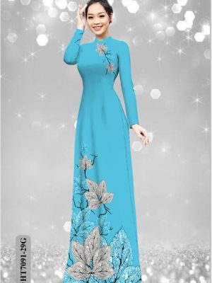 Vải áo dài hình lá kiểu mới AD HT7091 21 1597118745 187 Vai ao dai hinh la kieu moi AD HT7091