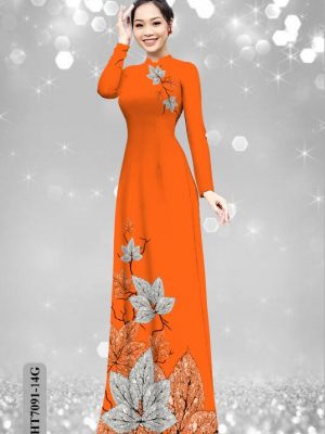 Vải áo dài hình lá kiểu mới AD HT7091 27 1597118746 243 Vai ao dai hinh la kieu moi AD HT7091