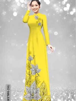 Vải áo dài hình lá kiểu mới AD HT7091 24 1597118746 68 Vai ao dai hinh la kieu moi AD HT7091