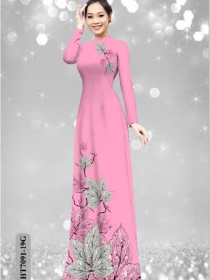 Vải áo dài hình lá kiểu mới AD HT7091 25 1597118746 756 Vai ao dai hinh la kieu moi AD HT7091