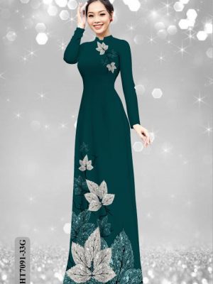 Vải áo dài hình lá kiểu mới AD HT7091 23 1597118746 908 Vai ao dai hinh la kieu moi AD HT7091