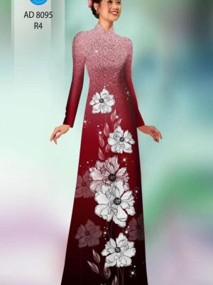 Vải áo dài đẹp hoa in 3D thiết kế 2020 AD 8095 20 1597120489 993 Vai ao dai dep hoa in 3D thiet ke 2020