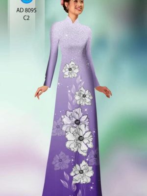 Vải áo dài đẹp hoa in 3D thiết kế 2020 AD 8095 29 1597120490 839 Vai ao dai dep hoa in 3D thiet ke 2020