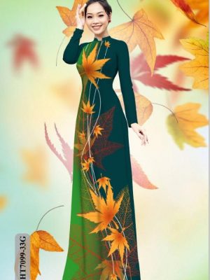 Vải áo dài in hình lá kiểu mới AD HT7099 25 1597218468 327 Vai ao dai in hinh la kieu moi AD HT7099