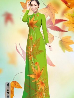 Vải áo dài in hình lá kiểu mới AD HT7099 26 1597218468 746 Vai ao dai in hinh la kieu moi AD HT7099