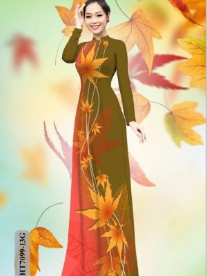 Vải áo dài in hình lá kiểu mới AD HT7099 28 1597218468 964 Vai ao dai in hinh la kieu moi AD HT7099