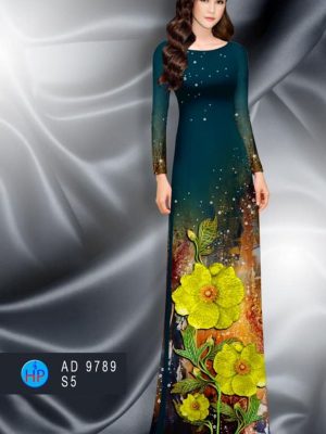 Vải áo dài hoa in 3D kiểu mới AD 9789 23 1597220136 784 Vai ao dai hoa in 3D kieu moi AD 9789