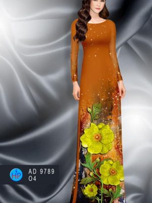 Vải áo dài hoa in 3D kiểu mới AD 9789 22 1597220136 786 Vai ao dai hoa in 3D kieu moi AD 9789