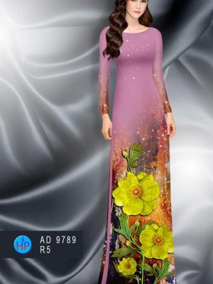 Vải áo dài hoa in 3D kiểu mới AD 9789 28 1597220137 240 Vai ao dai hoa in 3D kieu moi AD 9789