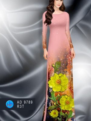 Vải áo dài hoa in 3D kiểu mới AD 9789 31 1597220137 403 Vai ao dai hoa in 3D kieu moi AD 9789