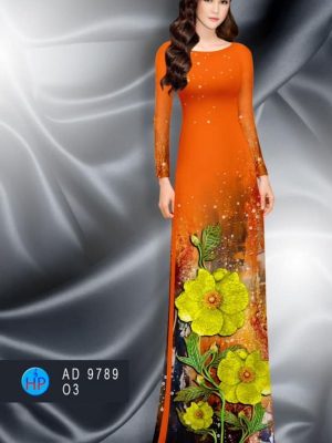 Vải áo dài hoa in 3D kiểu mới AD 9789 30 1597220137 571 Vai ao dai hoa in 3D kieu moi AD 9789