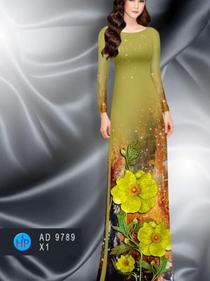 Vải áo dài hoa in 3D kiểu mới AD 9789 35 1597220138 774 Vai ao dai hoa in 3D kieu moi AD 9789