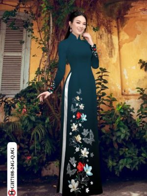1597294102 690 Vai ao dai hoa in 3D kieu moi AD GH7108