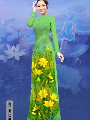 1597294503 981 Vai ao dai hoa sen kieu moi AD HT7106