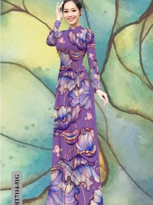 1597378410 215 Vai ao dai hoa in 3D kieu moi AD HT7114