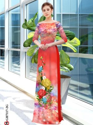 Vải áo dài hoa hồng kiểu mới AD GH7117 21 1597378539 871 Vai ao dai hoa hong kieu moi AD GH7117