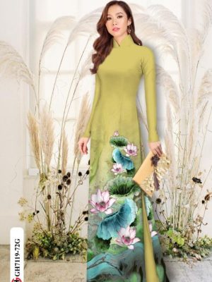1597378677 483 Vai ao dai hoa sen thiet ke 2020 AD GH7119