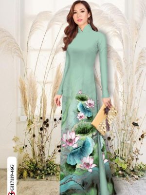 1597378677 863 Vai ao dai hoa sen thiet ke 2020 AD GH7119