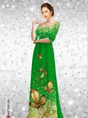 Vải áo dài in hình lá thiết kế 2020 AD HT7115 25 1597378801 571 Vai ao dai in hinh la thiet ke 2020 AD
