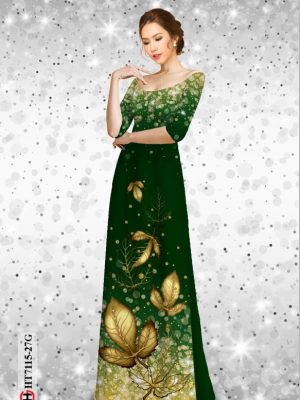 Vải áo dài in hình lá thiết kế 2020 AD HT7115 26 1597378802 811 Vai ao dai in hinh la thiet ke 2020 AD