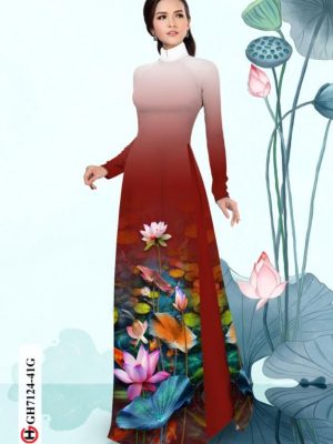 1597465148 453 Vai ao dai hoa sen thiet ke 2020 AD GH7124