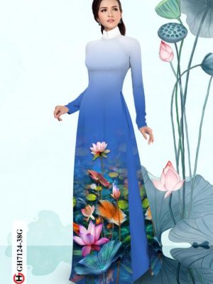 1597465148 792 Vai ao dai hoa sen thiet ke 2020 AD GH7124