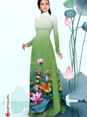 1597465148 949 Vai ao dai hoa sen thiet ke 2020 AD GH7124
