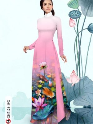 1597465149 548 Vai ao dai hoa sen thiet ke 2020 AD GH7124